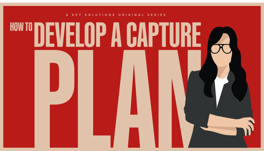 graphic of woman and article title