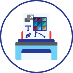 proposal graphic and production icon