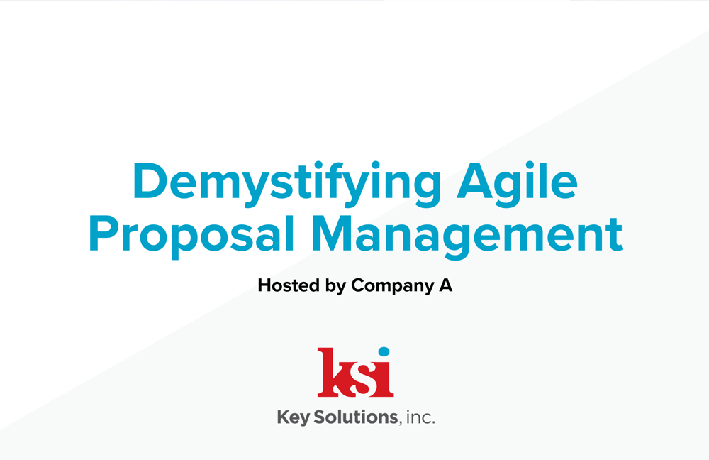 Agile Proposals Slide Deck