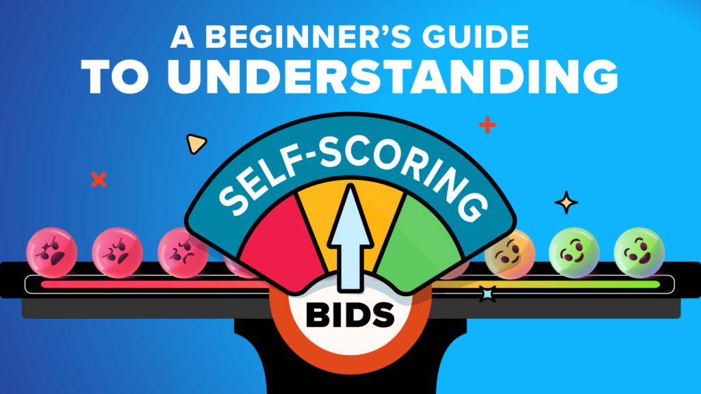 graphic of a scoring meter