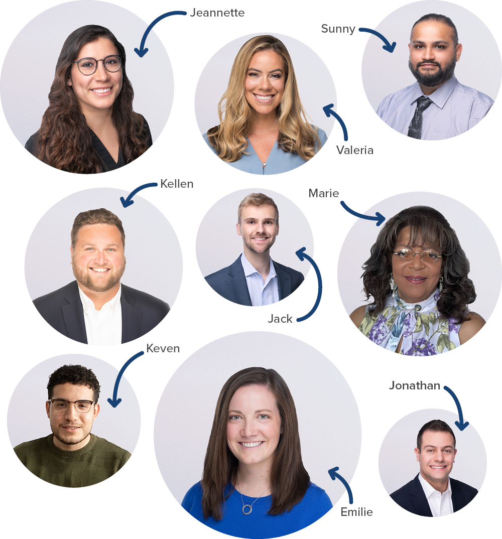 KSI_Career_Team_Banner Banner Image with team photos and names